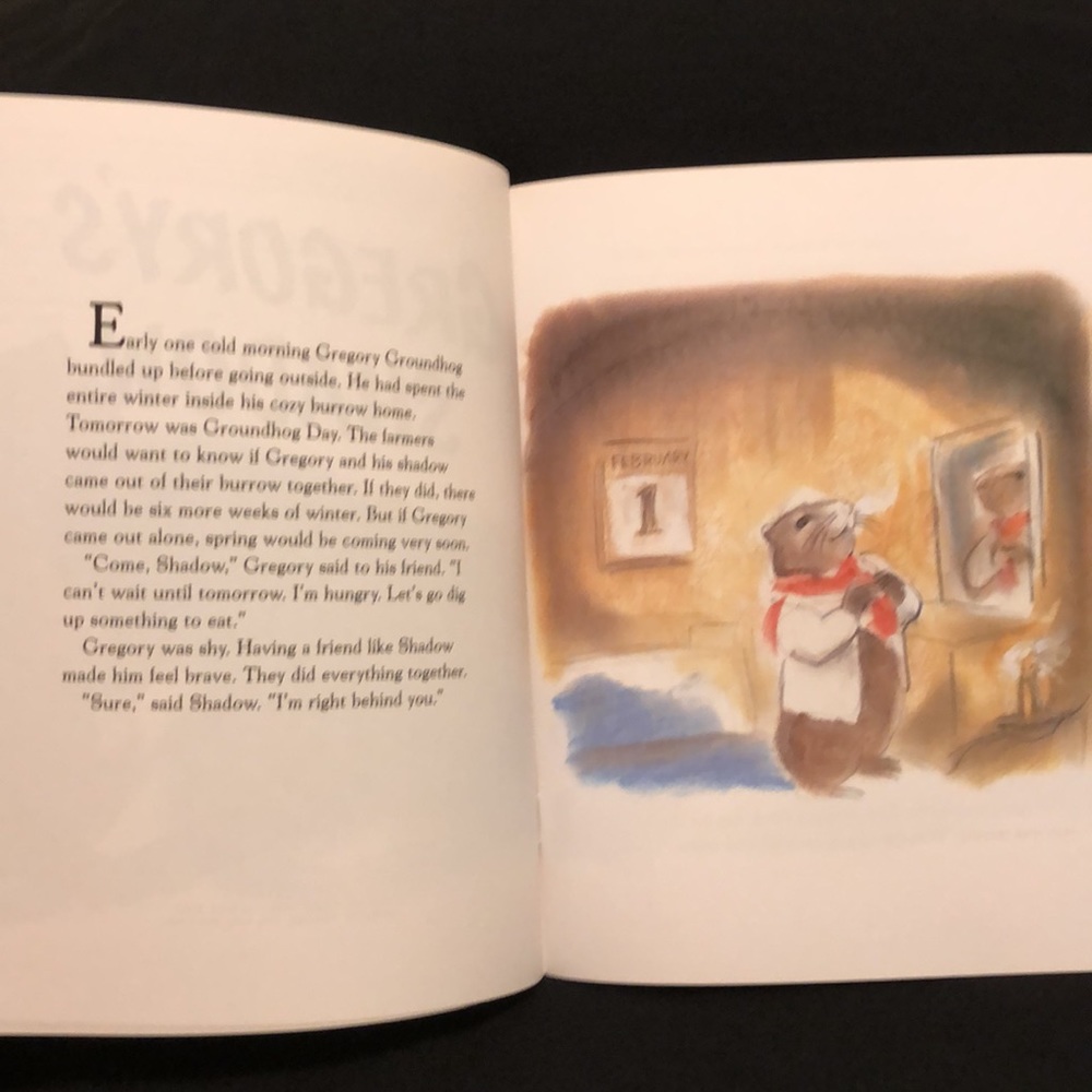 GREGORY’S SHADOW by DON FREEMAN GROUNDHOG DAY CHILDREN’S SCHOLASTIC BOOK - #257 - Picture 4 of 8